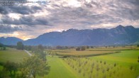 Archiv Foto Webcam Ausblick von Feldkirch auf Hohen Kasten, Furgglenfirst und Kamor 17:00