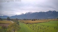 Archiv Foto Webcam Ausblick von Feldkirch auf Hohen Kasten, Furgglenfirst und Kamor 07:00