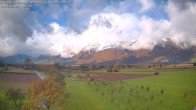 Archiv Foto Webcam Ausblick von Feldkirch auf Hohen Kasten, Furgglenfirst und Kamor 09:00