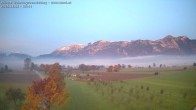 Archiv Foto Webcam Ausblick von Feldkirch auf Hohen Kasten, Furgglenfirst und Kamor 05:00