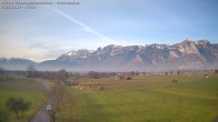 Archiv Foto Webcam Ausblick von Feldkirch auf Hohen Kasten, Furgglenfirst und Kamor 10:00