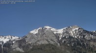 Archived image Webcam View of the Hoher Kasten from Bangs, Feldkirch 09:00