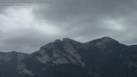 Archived image Webcam View of the Hoher Kasten from Bangs, Feldkirch 19:00
