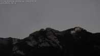 Archived image Webcam View of the Hoher Kasten from Bangs, Feldkirch 05:00