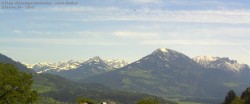 Archived image Webcam View of Walgau, Hoher Fraßen and Breithorn from Gampelün 11:00
