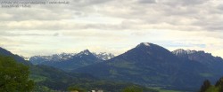 Archived image Webcam View of Walgau, Hoher Fraßen and Breithorn from Gampelün 11:00