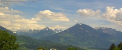 Archiv Foto Webcam Ausblick von Gampelün auf Walgau, Hoher Fraßen und Breithorn 13:00