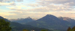 Archiv Foto Webcam Ausblick von Gampelün auf Walgau, Hoher Fraßen und Breithorn 19:00