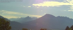 Archived image Webcam View of Walgau, Hoher Fraßen and Breithorn from Gampelün 07:00