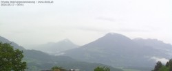 Archived image Webcam View of Walgau, Hoher Fraßen and Breithorn from Gampelün 00:00