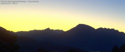 Archived image Webcam View of Walgau, Hoher Fraßen and Breithorn from Gampelün 05:00