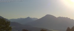 Archived image Webcam View of Walgau, Hoher Fraßen and Breithorn from Gampelün 07:00