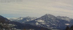 Archived image Webcam View of Walgau, Hoher Fraßen and Breithorn from Gampelün 11:00