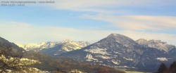 Archived image Webcam View of Walgau, Hoher Fraßen and Breithorn from Gampelün 13:00