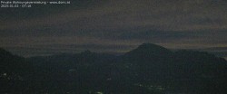 Archived image Webcam View of Walgau, Hoher Fraßen and Breithorn from Gampelün 06:00