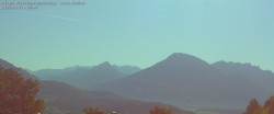 Archived image Webcam View of Walgau, Hoher Fraßen and Breithorn from Gampelün 07:00