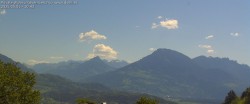 Archiv Foto Webcam Ausblick von Gampelün auf Walgau, Hoher Fraßen und Breithorn 09:00