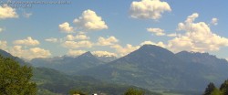 Archived image Webcam View of Walgau, Hoher Fraßen and Breithorn from Gampelün 11:00
