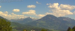 Archiv Foto Webcam Ausblick von Gampelün auf Walgau, Hoher Fraßen und Breithorn 13:00