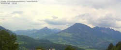 Archived image Webcam View of Walgau, Hoher Fraßen and Breithorn from Gampelün 15:00