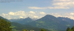 Archiv Foto Webcam Ausblick von Gampelün auf Walgau, Hoher Fraßen und Breithorn 13:00