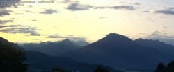 Archiv Foto Webcam Ausblick von Gampelün auf Walgau, Hoher Fraßen und Breithorn 05:00