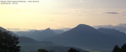 Archiv Foto Webcam Ausblick von Gampelün auf Walgau, Hoher Fraßen und Breithorn 06:00