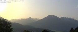 Archiv Foto Webcam Ausblick von Gampelün auf Walgau, Hoher Fraßen und Breithorn 05:00