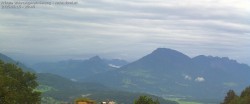 Archiv Foto Webcam Ausblick von Gampelün auf Walgau, Hoher Fraßen und Breithorn 19:00