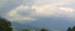 Archived image Webcam View of Walgau, Hoher Fraßen and Breithorn from Gampelün 13:00