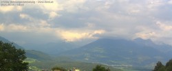 Archived image Webcam View of Walgau, Hoher Fraßen and Breithorn from Gampelün 17:00