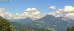 Archiv Foto Webcam Ausblick von Gampelün auf Walgau, Hoher Fraßen und Breithorn 15:00