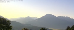 Archiv Foto Webcam Ausblick von Gampelün auf Walgau, Hoher Fraßen und Breithorn 05:00