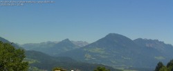 Archiv Foto Webcam Ausblick von Gampelün auf Walgau, Hoher Fraßen und Breithorn 11:00