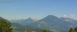 Archiv Foto Webcam Ausblick von Gampelün auf Walgau, Hoher Fraßen und Breithorn 13:00