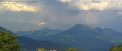 Archiv Foto Webcam Ausblick von Gampelün auf Walgau, Hoher Fraßen und Breithorn 17:00