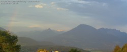 Archiv Foto Webcam Ausblick von Gampelün auf Walgau, Hoher Fraßen und Breithorn 19:00