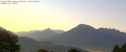 Archiv Foto Webcam Ausblick von Gampelün auf Walgau, Hoher Fraßen und Breithorn 05:00