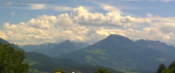 Archiv Foto Webcam Ausblick von Gampelün auf Walgau, Hoher Fraßen und Breithorn 11:00