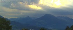 Archiv Foto Webcam Ausblick von Gampelün auf Walgau, Hoher Fraßen und Breithorn 06:00
