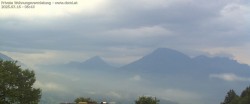 Archiv Foto Webcam Ausblick von Gampelün auf Walgau, Hoher Fraßen und Breithorn 05:00