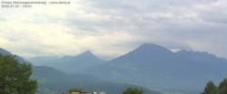 Archiv Foto Webcam Ausblick von Gampelün auf Walgau, Hoher Fraßen und Breithorn 09:00