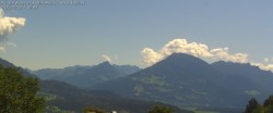 Archiv Foto Webcam Ausblick von Gampelün auf Walgau, Hoher Fraßen und Breithorn 09:00