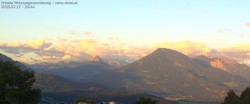 Archiv Foto Webcam Ausblick von Gampelün auf Walgau, Hoher Fraßen und Breithorn 19:00