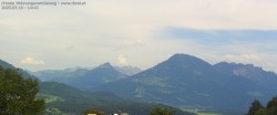 Archiv Foto Webcam Ausblick von Gampelün auf Walgau, Hoher Fraßen und Breithorn 13:00