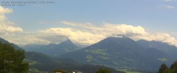 Archiv Foto Webcam Ausblick von Gampelün auf Walgau, Hoher Fraßen und Breithorn 11:00