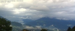 Archiv Foto Webcam Ausblick von Gampelün auf Walgau, Hoher Fraßen und Breithorn 05:00