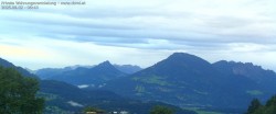 Archived image Webcam View of Walgau, Hoher Fraßen and Breithorn from Gampelün 05:00