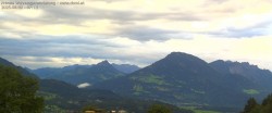 Archived image Webcam View of Walgau, Hoher Fraßen and Breithorn from Gampelün 06:00
