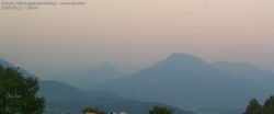 Archiv Foto Webcam Ausblick von Gampelün auf Walgau, Hoher Fraßen und Breithorn 19:00